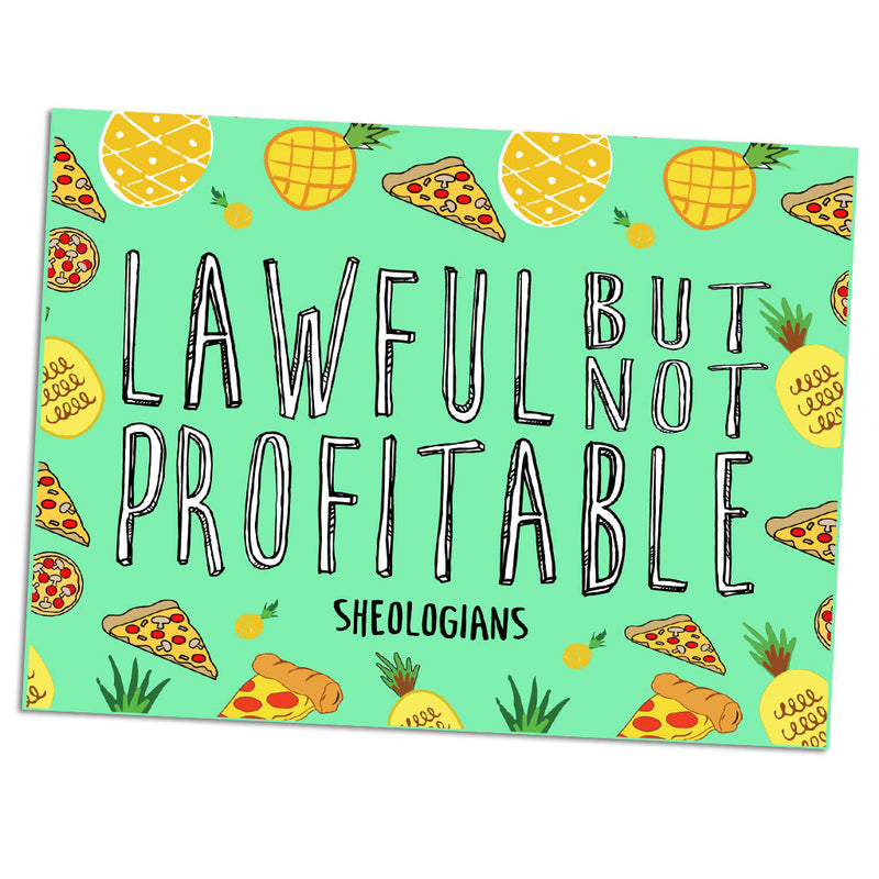 Lawful But Not Profitable | Sticker