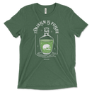 Feminism is Poison Green | T-shirt